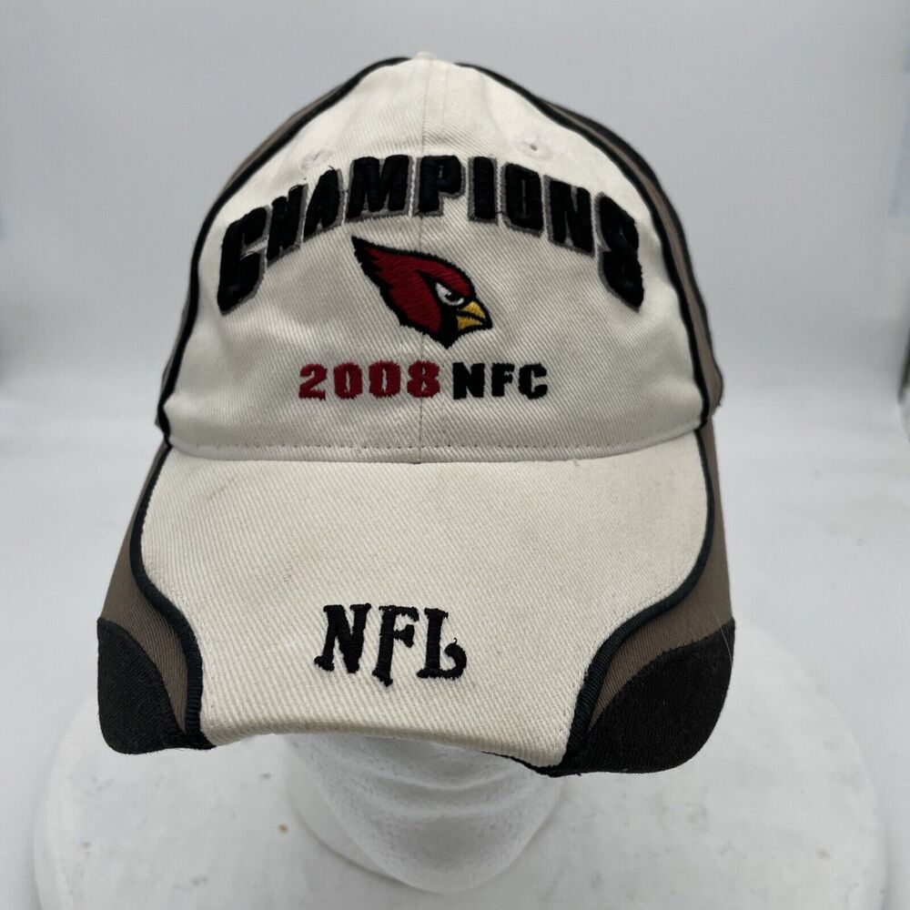 NFL Arizona Cardinals 2008 NFC Champions Adjustable Hat OS Official Merch